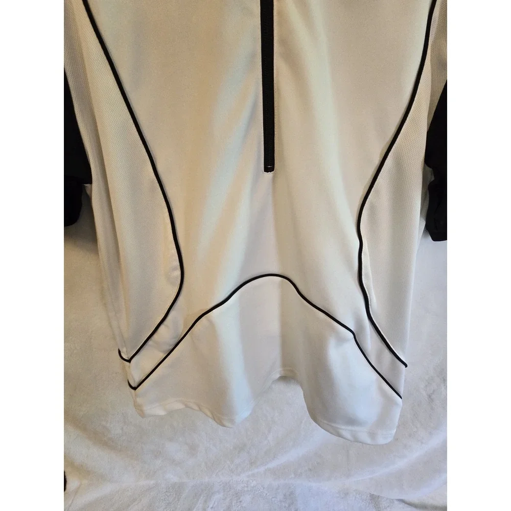Nike Michael Jordan Retro White And Black Pullover 1/4 Zip‎ Size M/L
